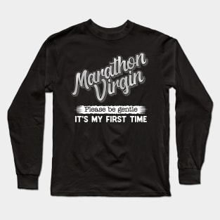 Marathon Virgin (Dark Shirts) Long Sleeve T-Shirt